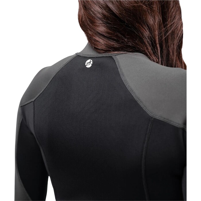 2024 Zhik Mujer Microfleece X Traje De Neopreno Top DTP-0580-BLK - Black